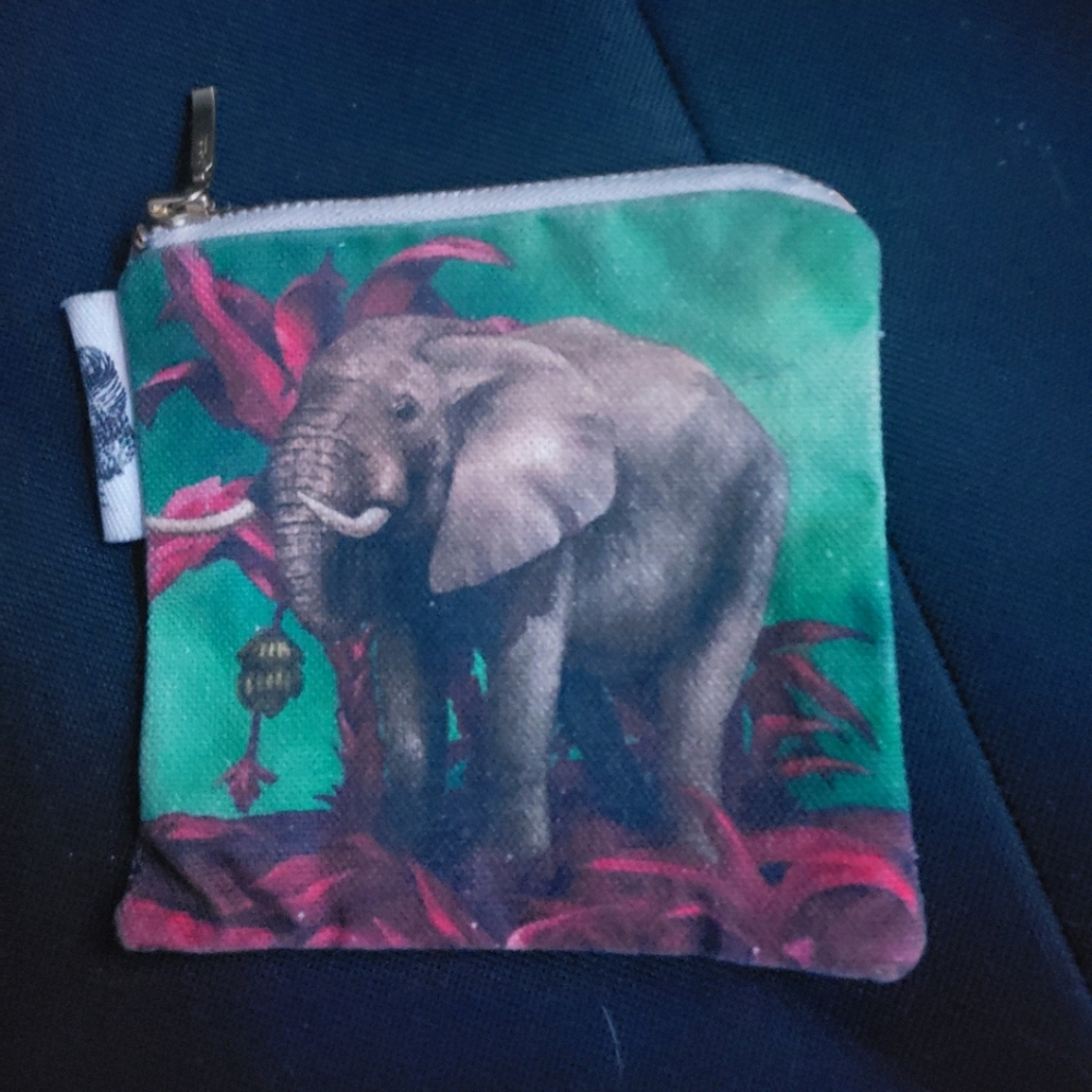 Whimsical Collection Elephant Coin Purse